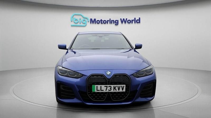 Used BMW i4 M Sport 250 kW (340 HP) 2023 Blue Sedan