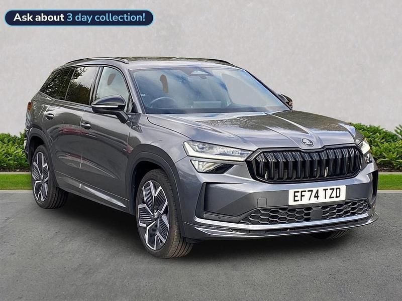 Grey Used 2025 Skoda Kodiaq SportLine SUV | £34,990 (Fair price) - Image 1/3