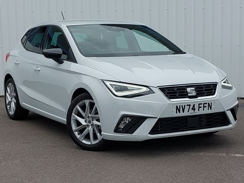 White Used 2024 Seat Ibiza FR Hatchback | £17,998 (A bit pricey) - Image 1/4