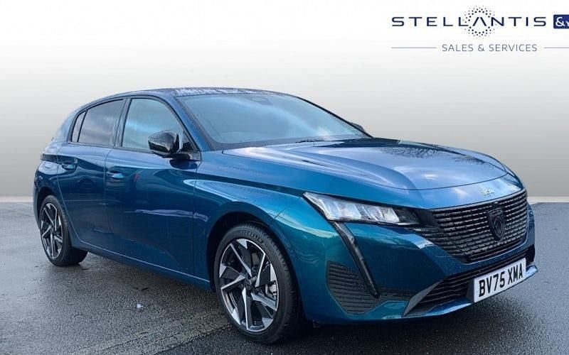 Blue New 2025 Peugeot 308 Allure Hatchback | £21,938 (Fair price) - Image 1/4