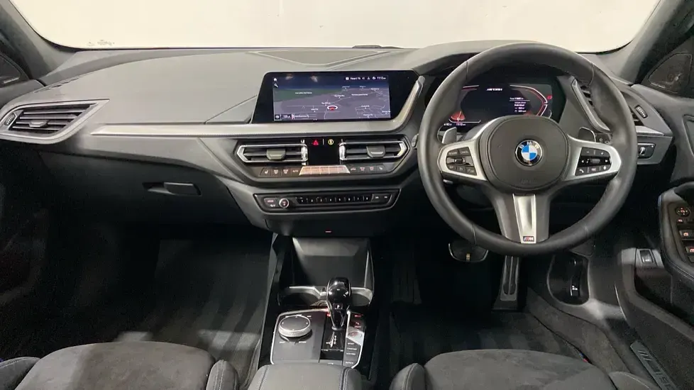 Used BMW M135 Shadowline 302 HP (222 kW) 2022 Blue Hatchback