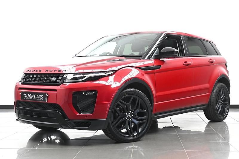 Red Used 2016 Land Rover Range Rover evoque HSE Dynamic Estate | £12,450 (Fair price) - Image 1/4