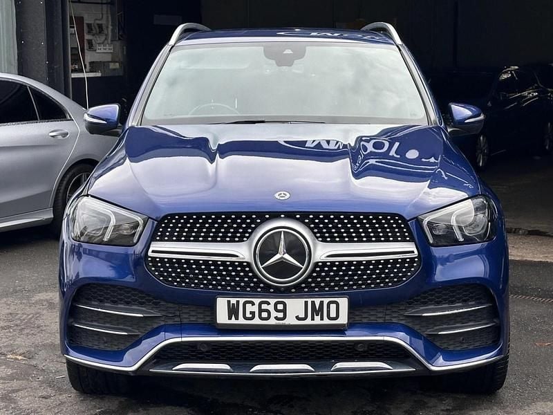 Used Mercedes GLE300 AMG line 2019 Blue Estate