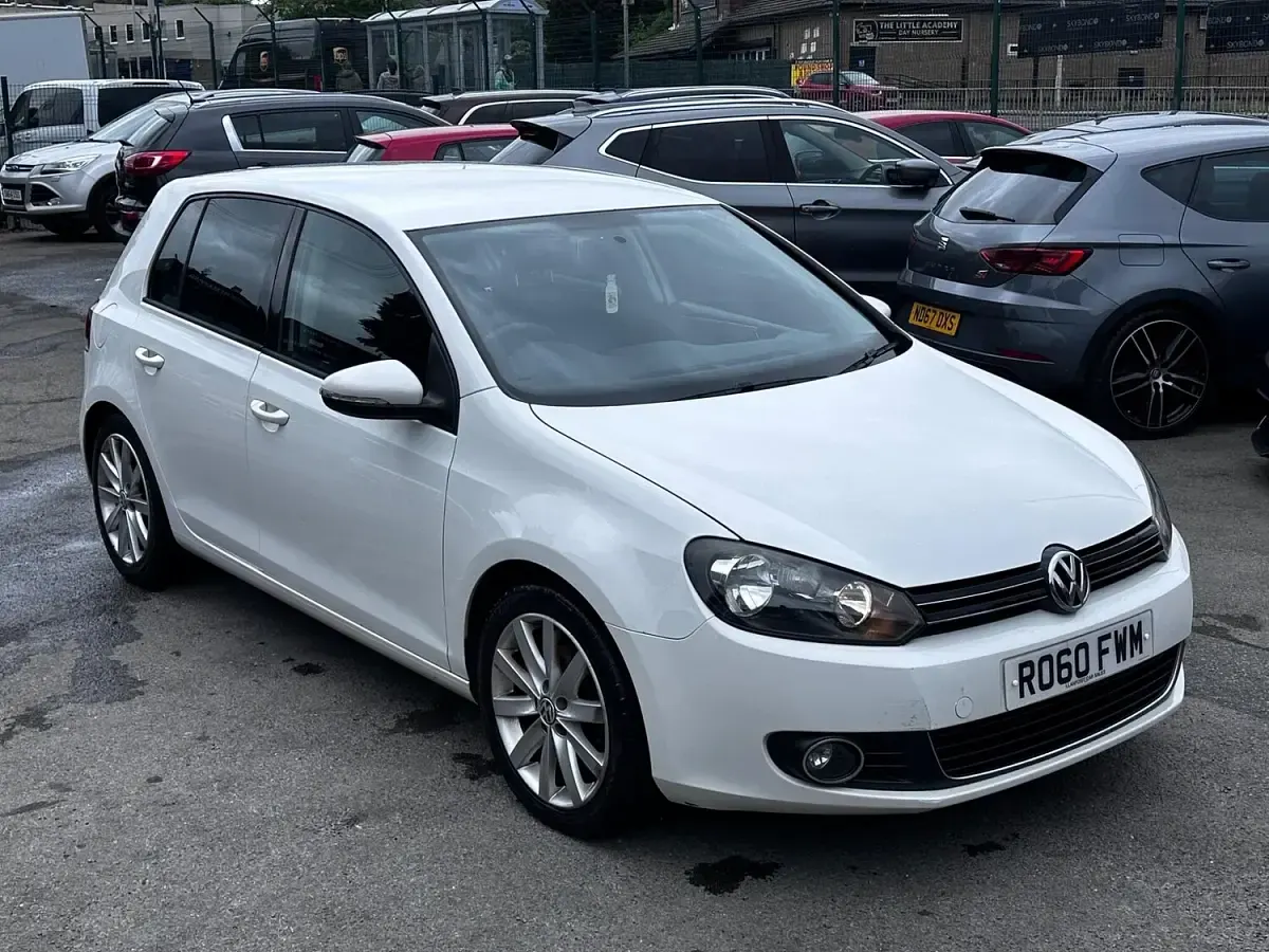 Used VW Golf VI GT 2010 White Hatchback