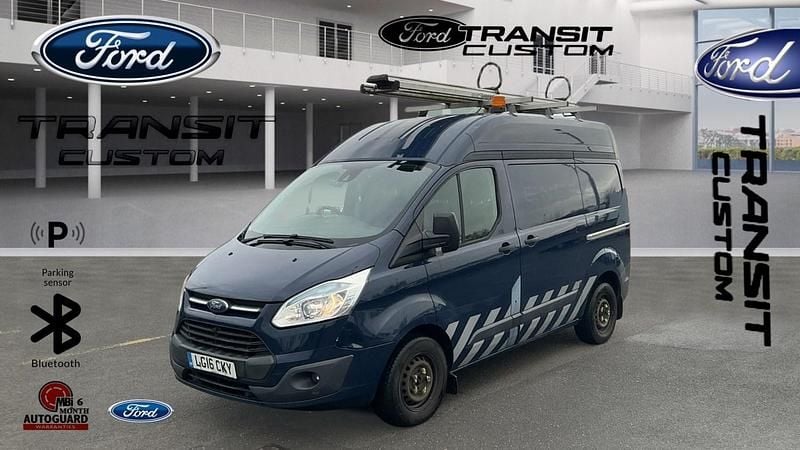 Used Ford Transit Custom Trend 125 HP (91 kW) 2016 Blue Van
