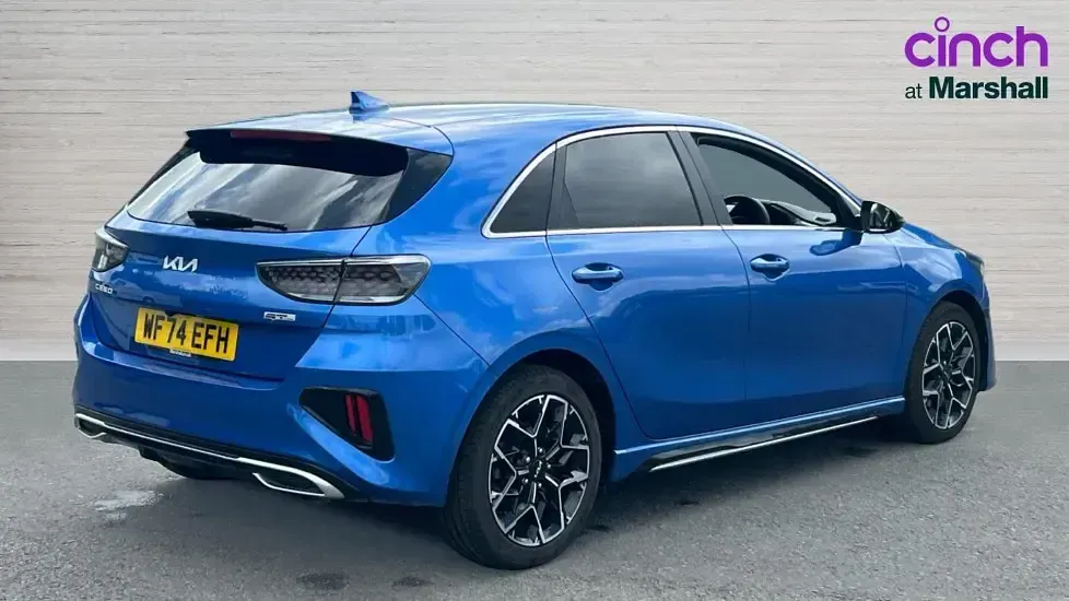 Used Kia Ceed GT-Line 138 HP (101 kW) 2025 Blue Hatchback