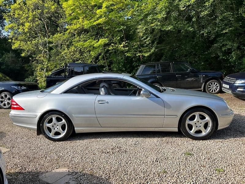 Used Mercedes CL500 303 HP (222 kW) 2002 Silver Coupe
