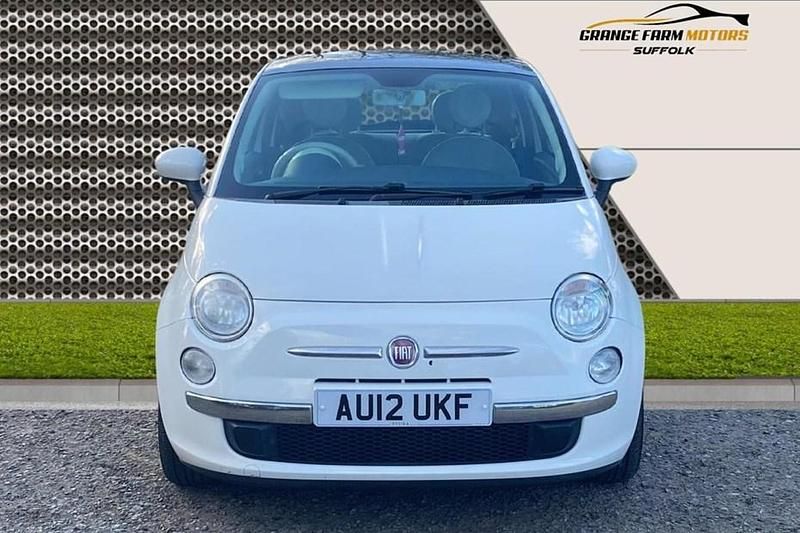 Used Fiat 500 Lounge 69 HP (50 kW) 2012 White Hatchback