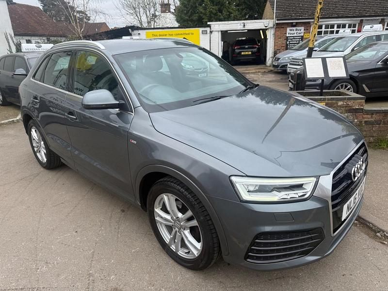 Begagnad Audi Q3 S-Line 150 HK (110 kW) 2016 Grå SUV