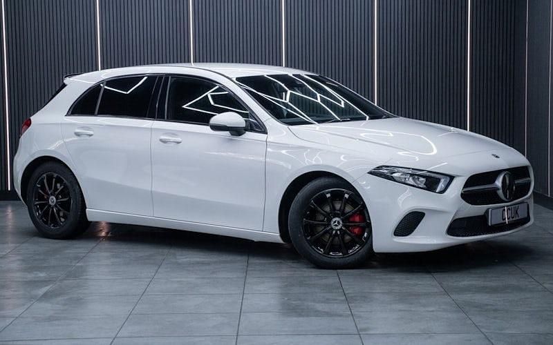 White Used 2019 Mercedes A180 Hatchback | £15,490 (Fair price) - Image 1/4