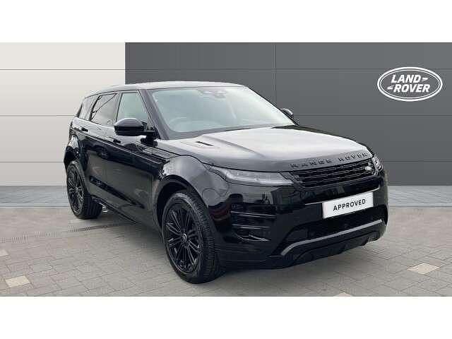 Black Used 2025 Land Rover Range Rover evoque HSE Dynamic SUV | £43,340 - Image 1/4