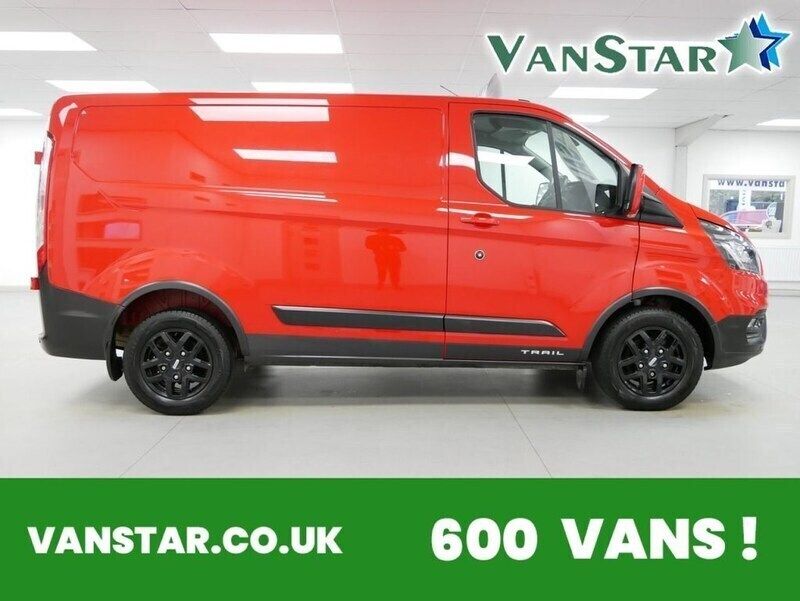 Red Used 2021 Ford Transit Custom | £18,689 (Fair price) - Image 1/4