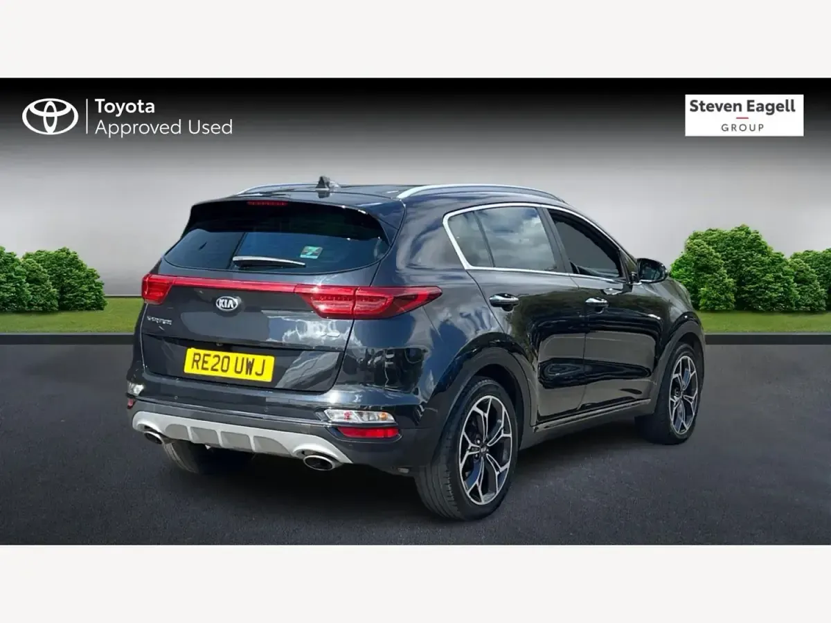 Używany Kia Sportage GT-Line 2020 Czarny SUV