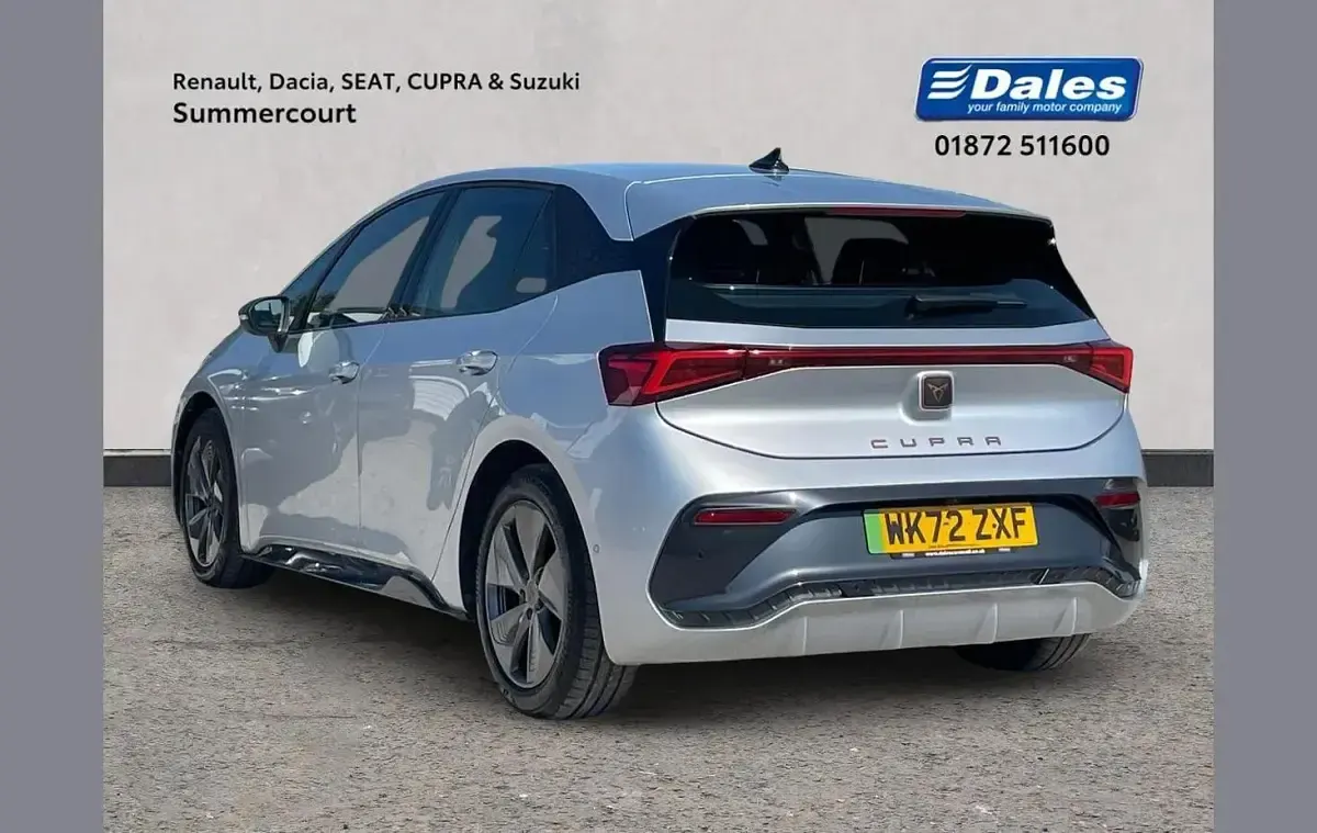 Used Cupra Born 150 kW (204 HP) 2022 Silver Hatchback