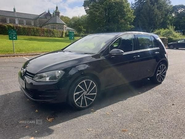 Black Used 2014 VW Golf VII SE Hatchback | £7,550 (Fair price) - Image 1/4