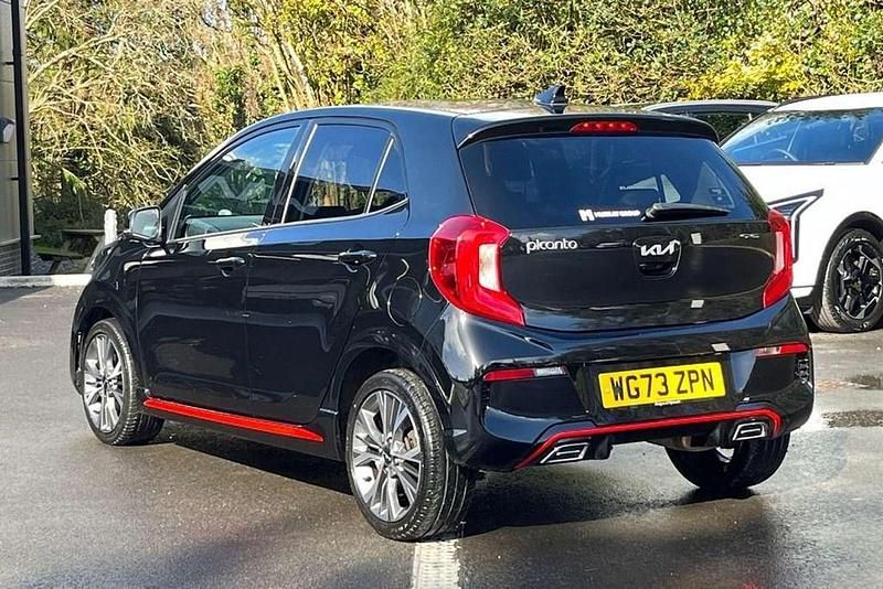 Used Kia Picanto GT-Line 65 HP (47 kW) 2024 Black Hatchback
