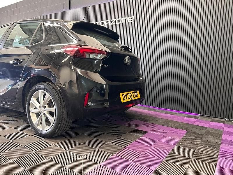 Used Vauxhall Corsa 75 HP (55 kW) 2020 Black Hatchback