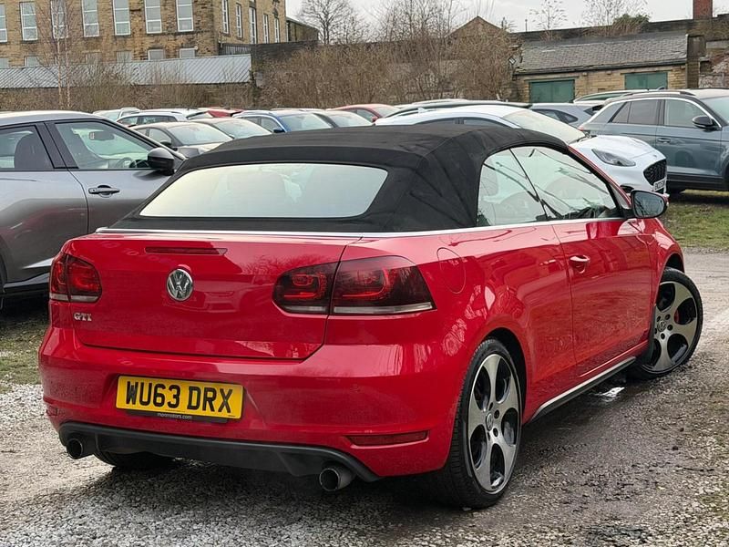 Used VW Golf Cabriolet GTI 2013 Red Cabriolet