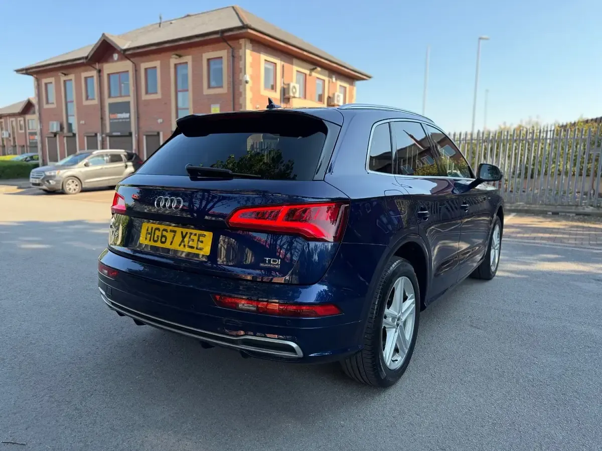 Used Audi Q5 S-Line 2018 Blue SUV