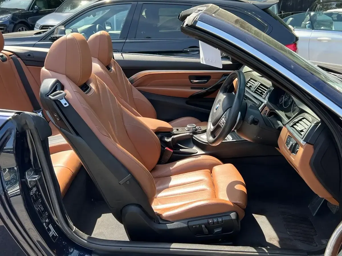 Used BMW 428 Luxury Line 2014 Blue Cabriolet