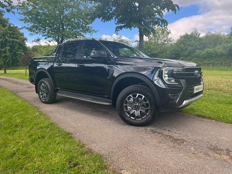 Ny Ford Ranger Wildtrack 2025 Svart Pickup