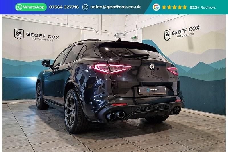 Used Alfa Romeo Stelvio Quadrifoglio 510 HP (375 kW) 2021 Black SUV