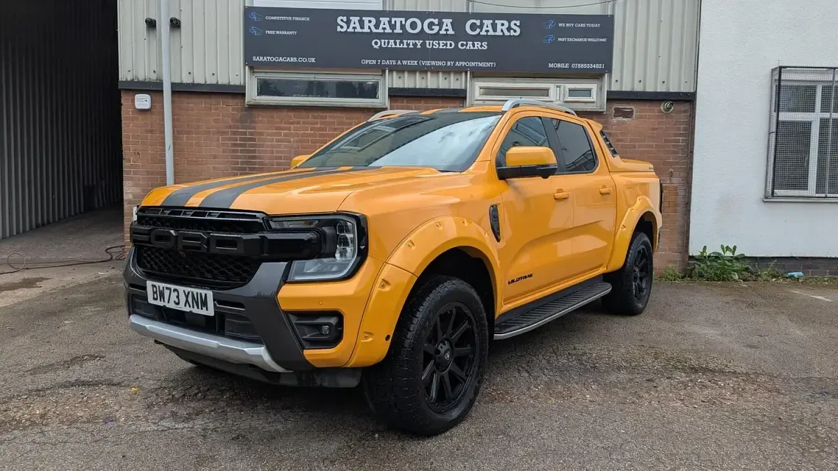 Used Ford Ranger Wildtrack 2024 Orange Pickup