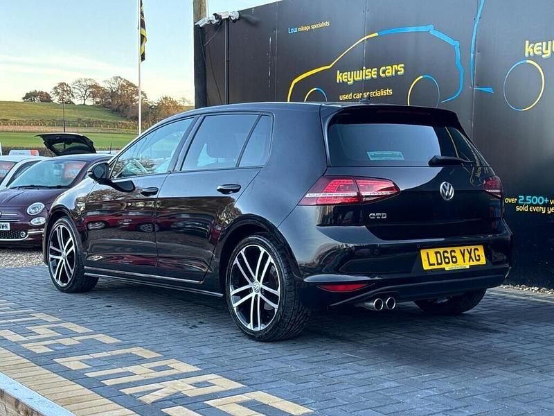 Used VW Golf VII GTD 2017 Black Hatchback