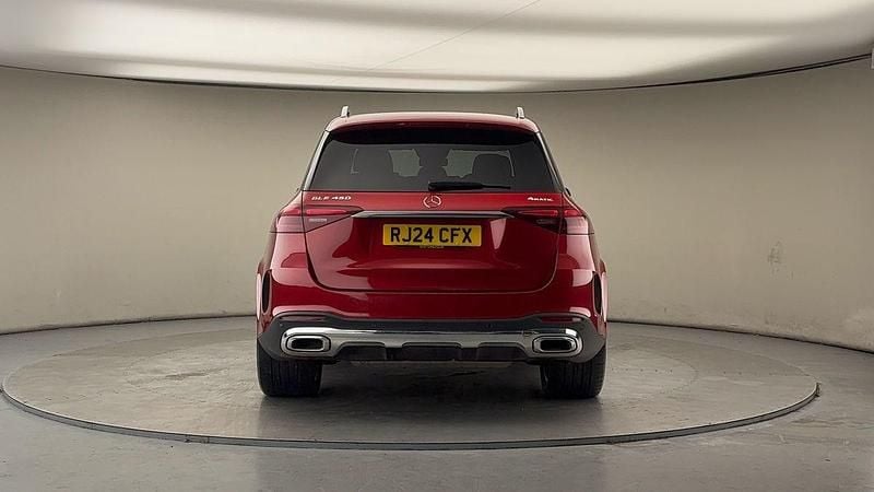 Used Mercedes GLE450 AMG AMG line 2024 Manufaktur hyacinth red  metallic finish SUV