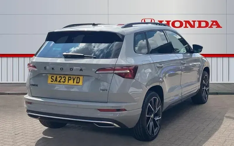Used Skoda Karoq SportLine 190 HP (139 kW) 2023 Grey SUV