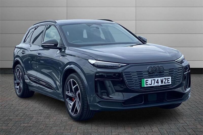 Magnet grey Used 2025 Audi Q6 e-tron Advanced SUV | £62,795 - Image 1/4