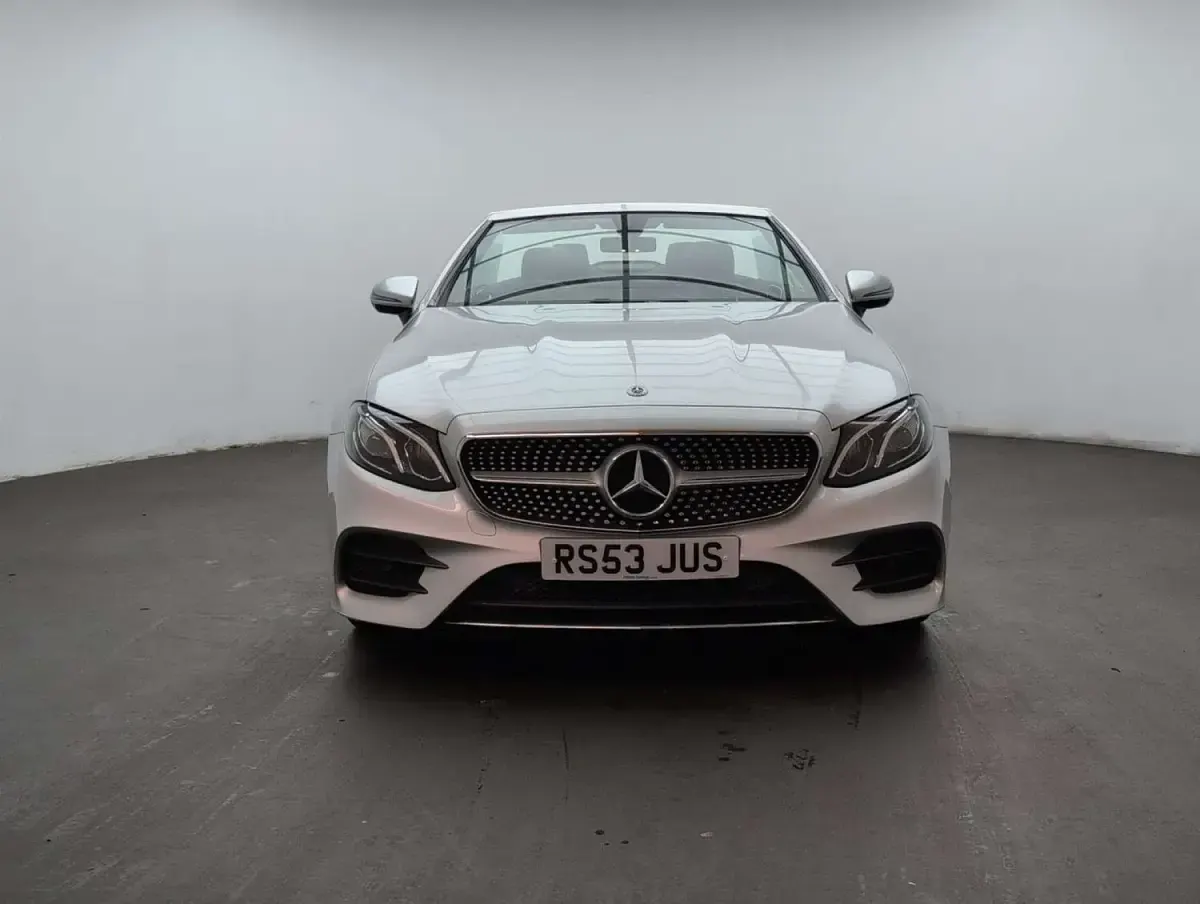 Used Mercedes E300 AMG Line Premium 245 HP (180 kW) 2019 Silver Cabriolet