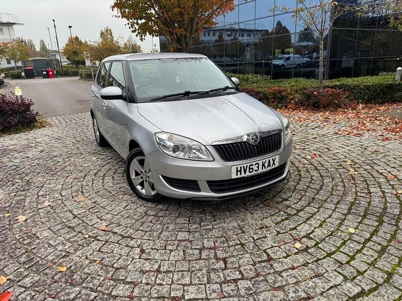 Silver Used 2013 Skoda Fabia SE Hatchback | £3,995 (Fair price) - Image 1/4