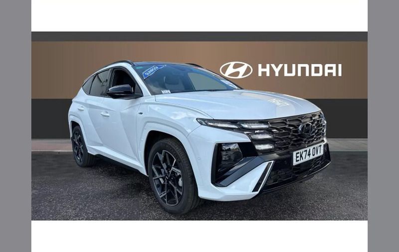 White Used 2024 Hyundai Tucson N Line SUV | £33,115 - Image 1/4