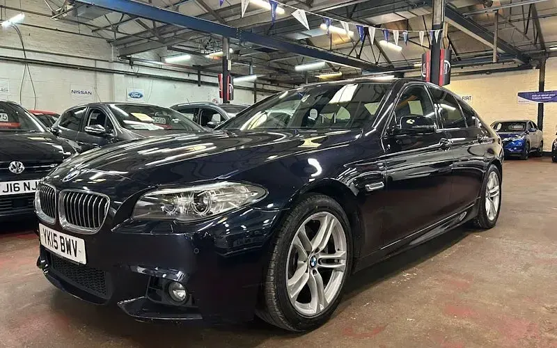 Used BMW 520 M Sport 190 HP (139 kW) 2015 Black Sedan