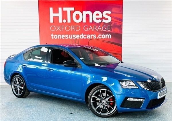 Blue Used 2017 Skoda Octavia vRS Hatchback | £14,695 (Fair price) - Image 1/1