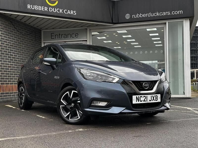 Used Nissan Micra Acenta 92 HP (67 kW) 2021 Grey Hatchback