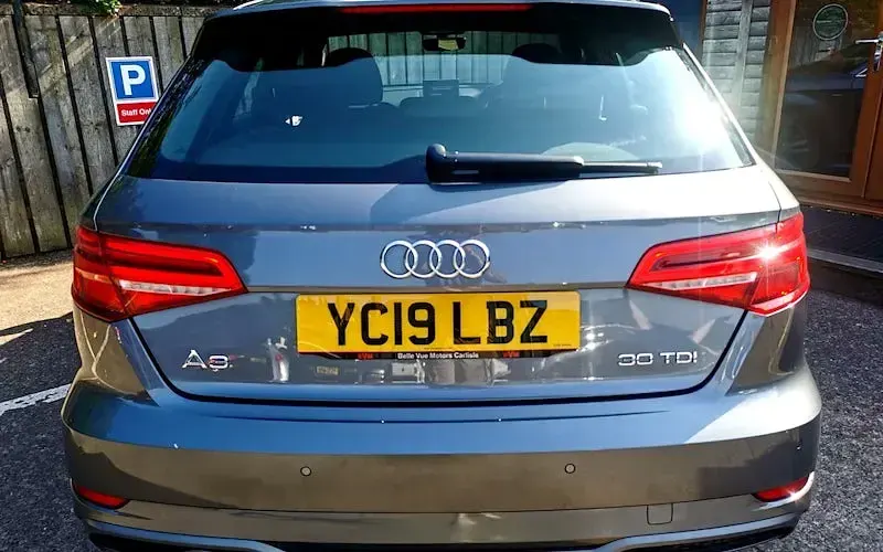 Used Audi A3 Sportback S-Line 116 HP (85 kW) 2019 Grey Hatchback