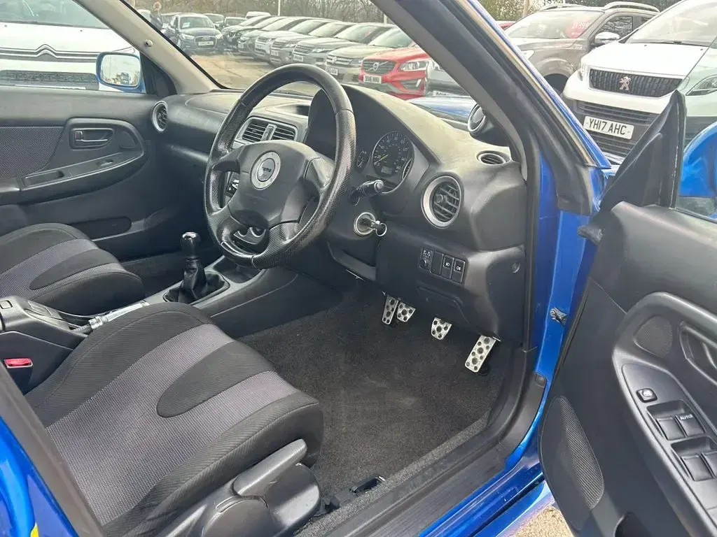 Used Subaru Impreza 215 HP (158 kW) 2002 Blue Sedan