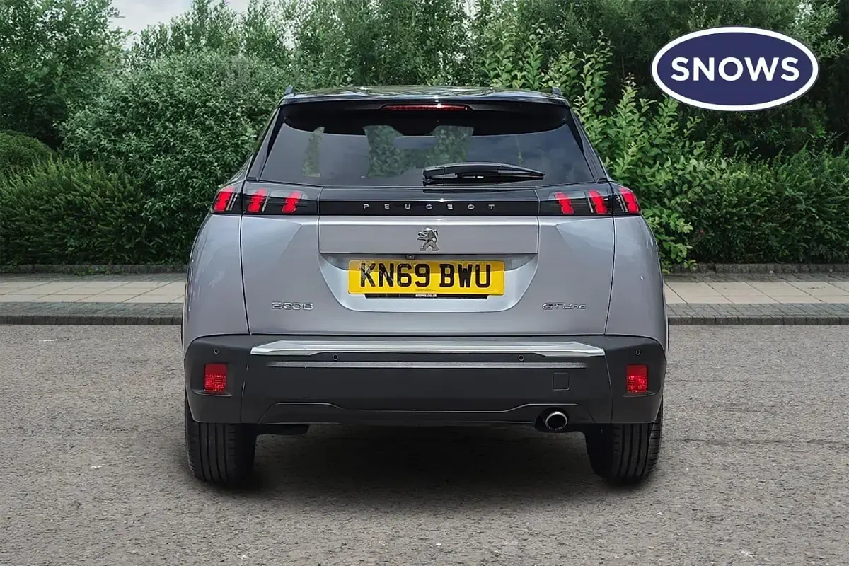 Used Peugeot 2008 GT-line 101 HP (74 kW) 2020 Cumulus grey SUV