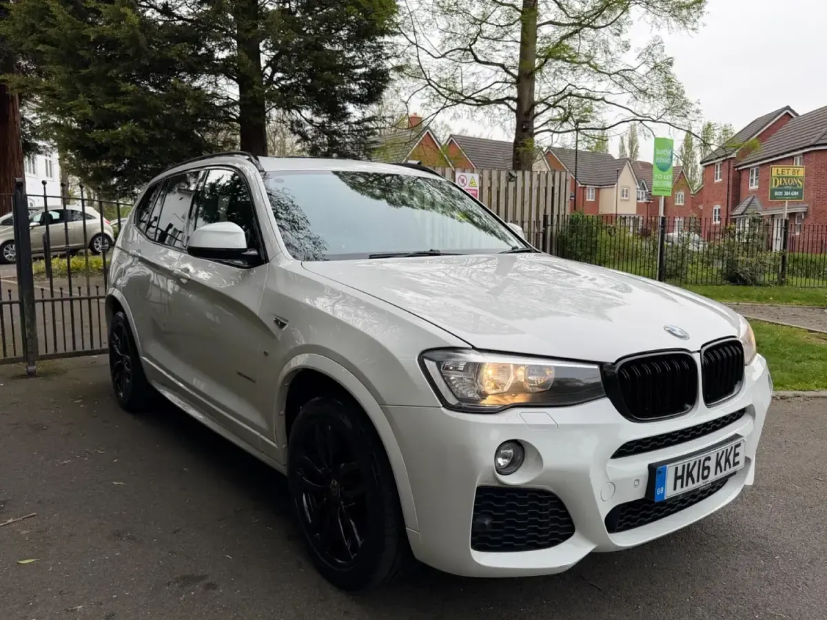 Used BMW X3 M Sport 190 HP (139 kW) 2016 White SUV