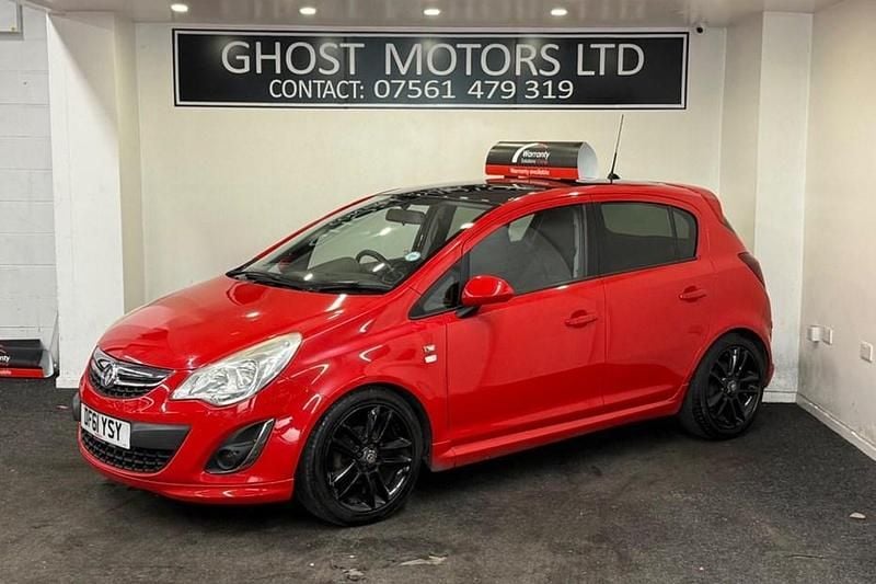 Used Vauxhall Corsa Edition 2011 Red Hatchback