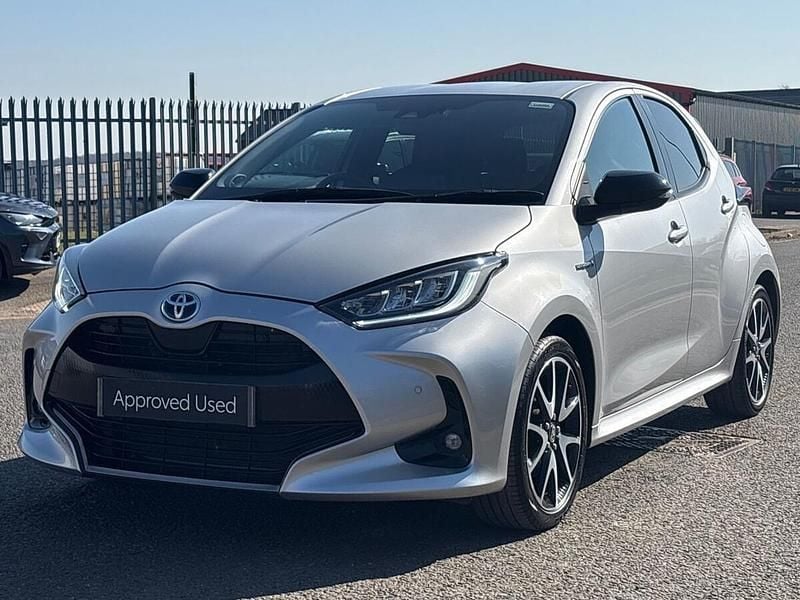 Used Toyota Yaris Hybrid 2020 Silver Hatchback