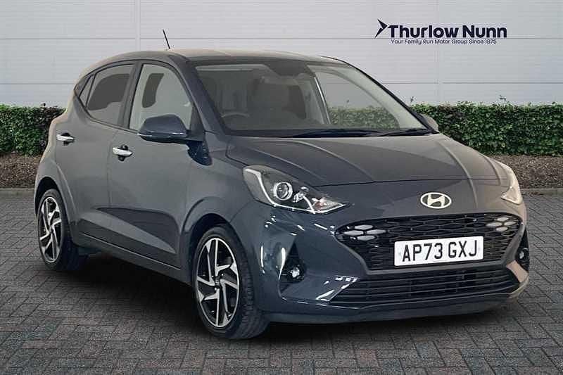 Aurora grey Used 2023 Hyundai i10 Premium Hatchback | £13,999 (Fair price) - Image 1/3
