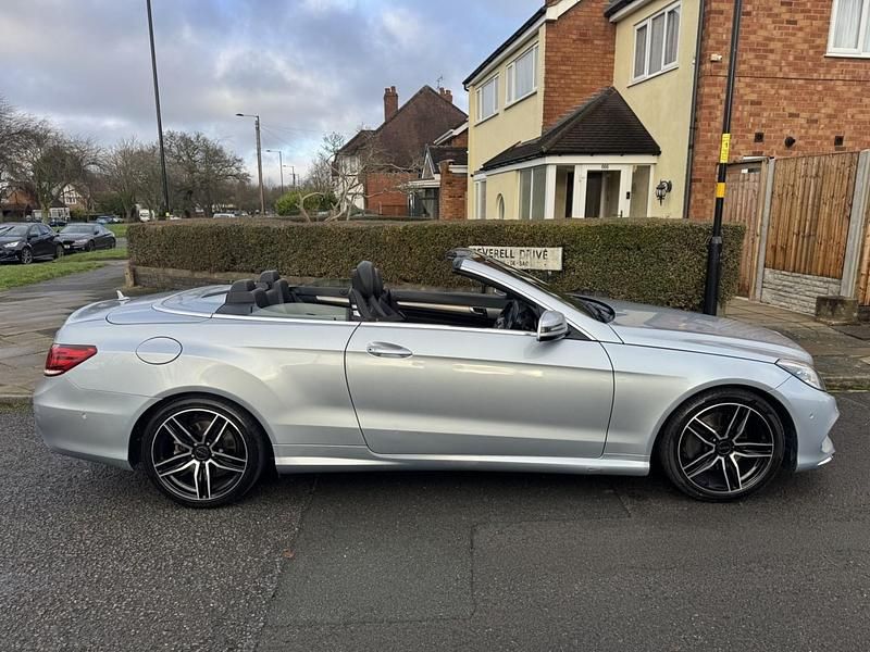 Begagnad Mercedes E250 AMG 2013 Silver Cab