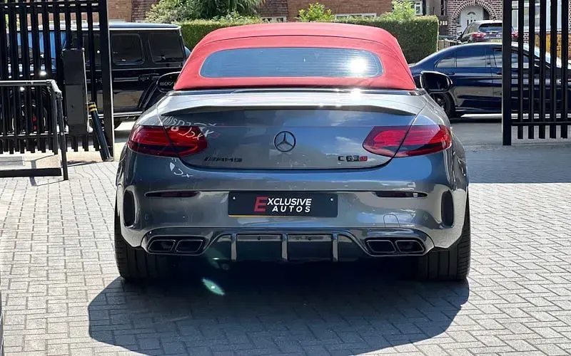 Used Mercedes C63S AMG Premium 510 HP (375 kW) 2017 Grey Cabriolet