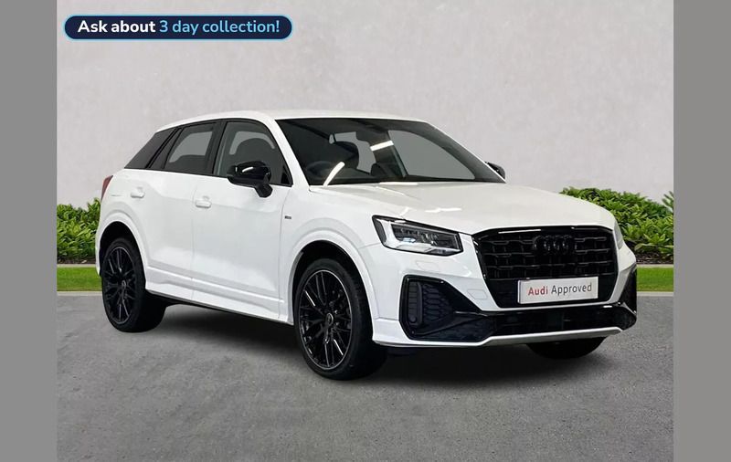 White Used 2024 Audi Q2 Black Edition SUV | £29,395 (A bit pricey) - Image 1/4