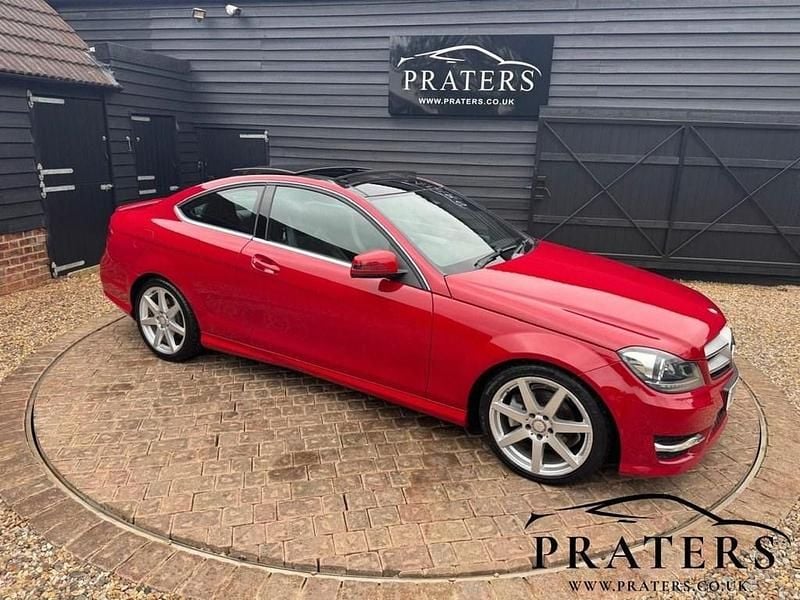 Used Mercedes C250 Sport Edition 2015 Red Coupe