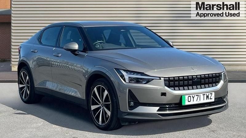 Grey Used 2021 Polestar 2 Long Range Single Motor Sedan | £18,425 (Fair price) - Image 1/4