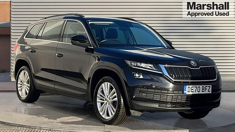 Black Used 2020 Skoda Kodiaq SE L SUV | £18,871 (Good price) - Image 1/4